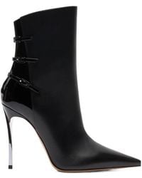 Casadei - Superblade Leather Ankle Boots - Lyst