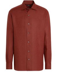 ZEGNA - Camicia A Maniche Lunghe - Lyst