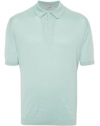 John Smedley - Adrian Fine-Knit Polo Shirt - Lyst