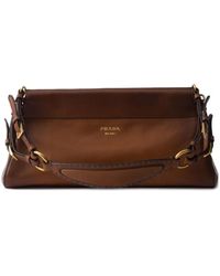 Prada - Medium Enchaine Leather Shoulder Bag - Lyst