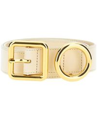 Jacquemus - Geometric-Buckle Leather Belt - Lyst
