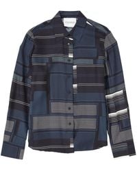 Closed - Graphic-Print Long-Sleeve Shirt - Lyst