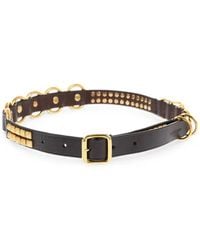 DSquared² - Stud-Embellished Leather Belt - Lyst