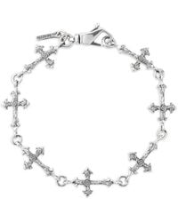 Emanuele Bicocchi - Rose Multi-Cross Bracelet - Lyst