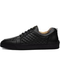 Leandro Lopes - Ezio Quilted Leather Sneakers - Lyst