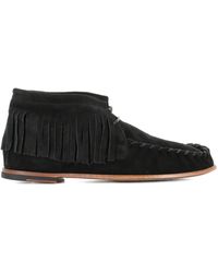 Alexander Hotto - Stiefeletten Mit Fransen - Lyst