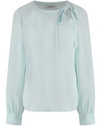 St. John - Zijden Blouse - Lyst
