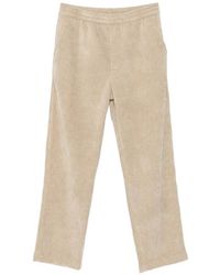 Hōsio - Corduroy-Effect Elasticated Trousers - Lyst