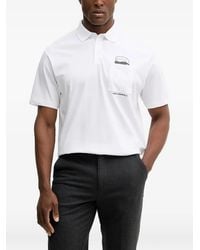 KARL LAGERFELD - Pocket Polo Shirt - Lyst