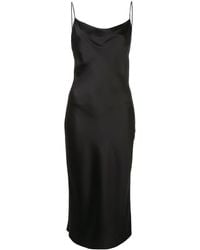 Fleur du Mal - Cowl Neck Slip Dress - Lyst