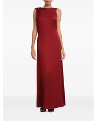 MARCELLA - Laurel Asymmetrical-Strap Maxi Dress - Lyst