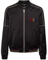 Saint Laurent - Saint Laurent - Teddy Ysl En Satin - Lyst