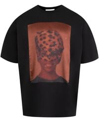 Wales Bonner - Graphic-Print T-Shirt - Lyst