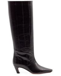 Castagna - Debby Textured Knee-High Boots - Lyst