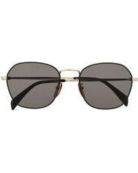 David Beckham - Curved Square Frame Sunglasses - Lyst