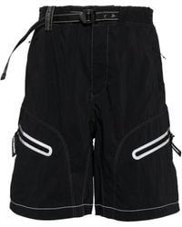 and wander - Light Hike Belted Shorts - Lyst
