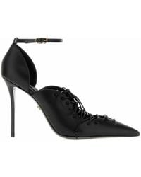 Dolce & Gabbana - Escarpins Lacés À Bride Cheville - Lyst