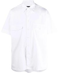 Giorgio Armani - Short-Sleeve Button-Up Shirt - Lyst