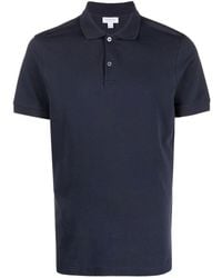 Sunspel - Short-sleeve Cotton Polo Shirt - Lyst