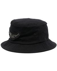 Zadig & Voltaire - Wings-patch Cotton Bucket Hat - Lyst