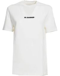 Jil Sander - Crew-Neck T-Shirt - Lyst