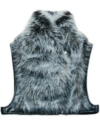 Patrizia Pepe - Soft Faux-Fur Gilet - Lyst