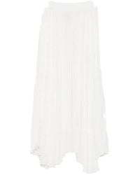 Styland - Pleated A-Line Maxi Skirt - Lyst