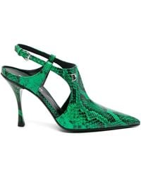 DSquared² - Mary Jane 110mm Leather Pumps - Lyst