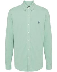 Polo Ralph Lauren - Polo Pony-Motif Cotton Shirt - Lyst
