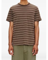 A.P.C. - Gestreept T-Shirt - Lyst