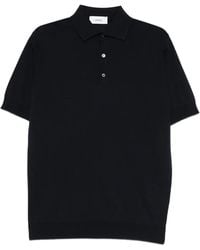 Lardini - Poloshirt Mit Knopfleiste - Lyst