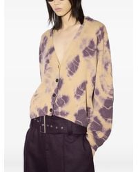 Liviana Conti - Tie-Dye Button-Up Cardigan - Lyst