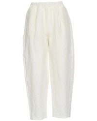 Apuntob - Elastic Waist Trousers - Lyst