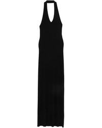 Enza Costa - Geribbelde Maxi-Jurk - Lyst
