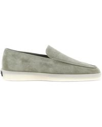 Fear Of God - Suede Logo-Patch Loafers - Lyst