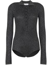 Frankie Shop - Solana Buttoned Polo Top - Lyst