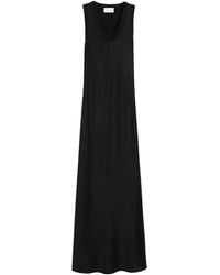 Ami Paris - Satin Maxi Tank Dress - Lyst