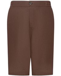 Franzese Collection - Linen Bermuda Shorts - Lyst