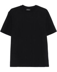 Emporio Armani - Logo Cotton T-Shirt - Lyst