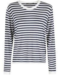 Seventy - Top De Punto A Rayas - Lyst