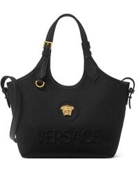 Versace - Mini Medusa-Logo Tote Bag - Lyst