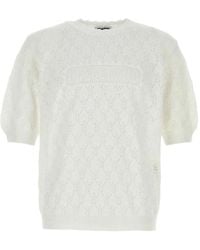 Magliano - Round-Neck Crochet-Knitted Top - Lyst
