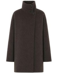 The Dynamis Studio - Amsterdam Button-Up Coat - Lyst