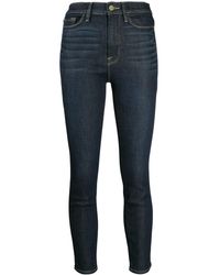 FRAME Vaqueros capri Ali - Azul