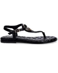 Blauer - Ashley02/Lea Quilted-Footbed Flat Sandals - Lyst