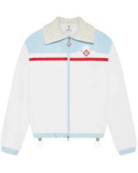 CASABLANCA - Jacke Mit Spitzenkragen - Lyst