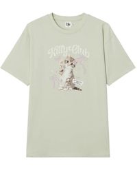 B+ AB - Cat-Print T-Shirt - Lyst