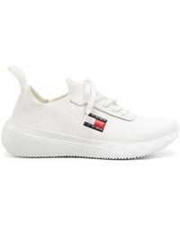 Tommy Hilfiger - Knitted Low-Tops Sneakers - Lyst