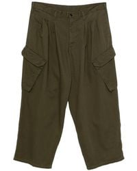 Yohji Yamamoto - Pleated Paperbag Cargo Pants - Lyst