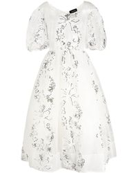 Simone Rocha - Sequin-embellished Tulle Maxi Dress - Lyst